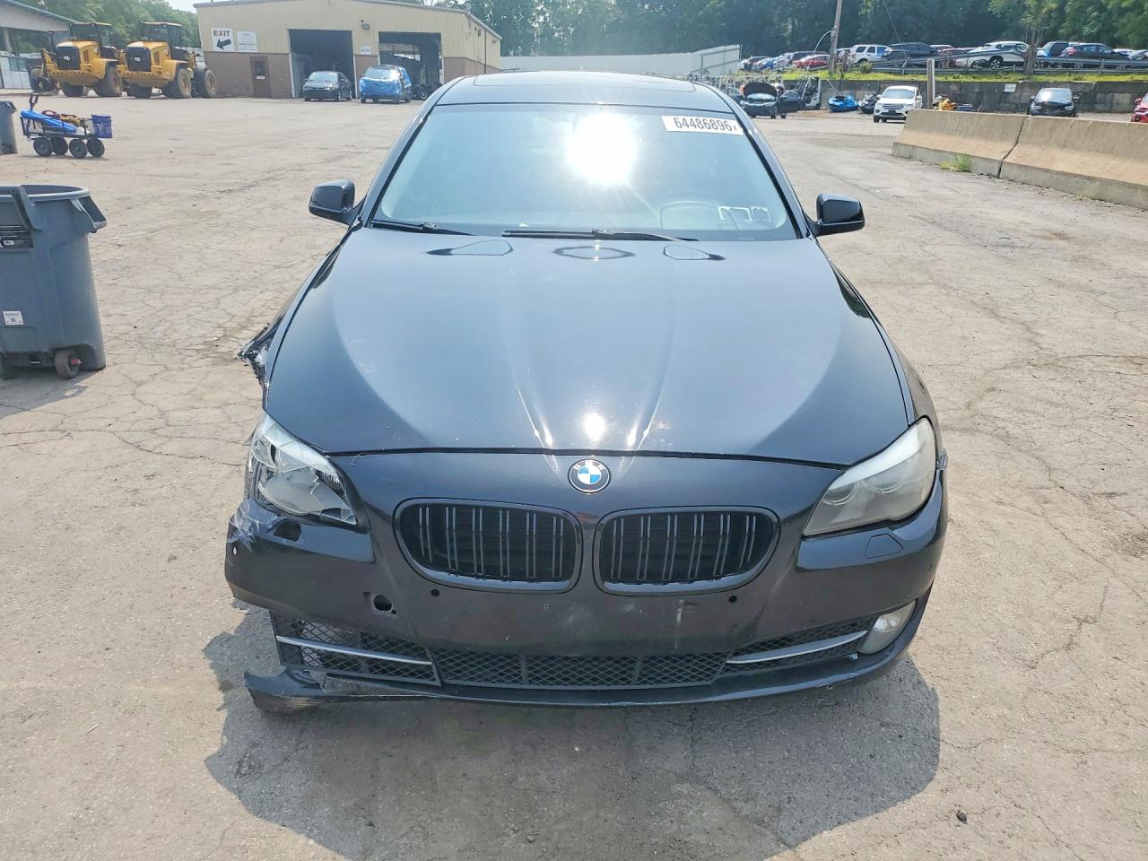 2011 Bmw 535 Xi Black vin: WBAFU7C51BC875911