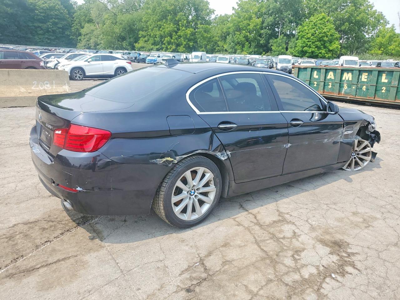 2011 Bmw 535 Xi Black vin: WBAFU7C51BC875911