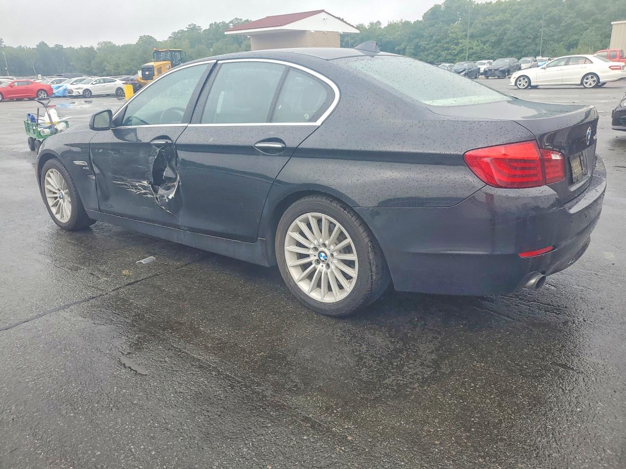 2011 Bmw 535 Xi Black vin: WBAFU7C51BC876850