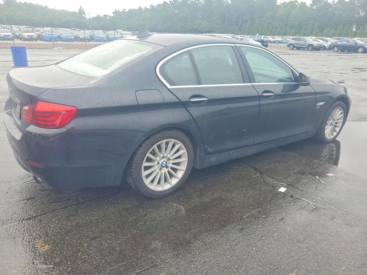 2011 Bmw 535 Xi Black vin: WBAFU7C51BC876850