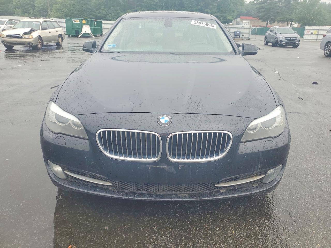 2011 Bmw 535 Xi Black vin: WBAFU7C51BC876850