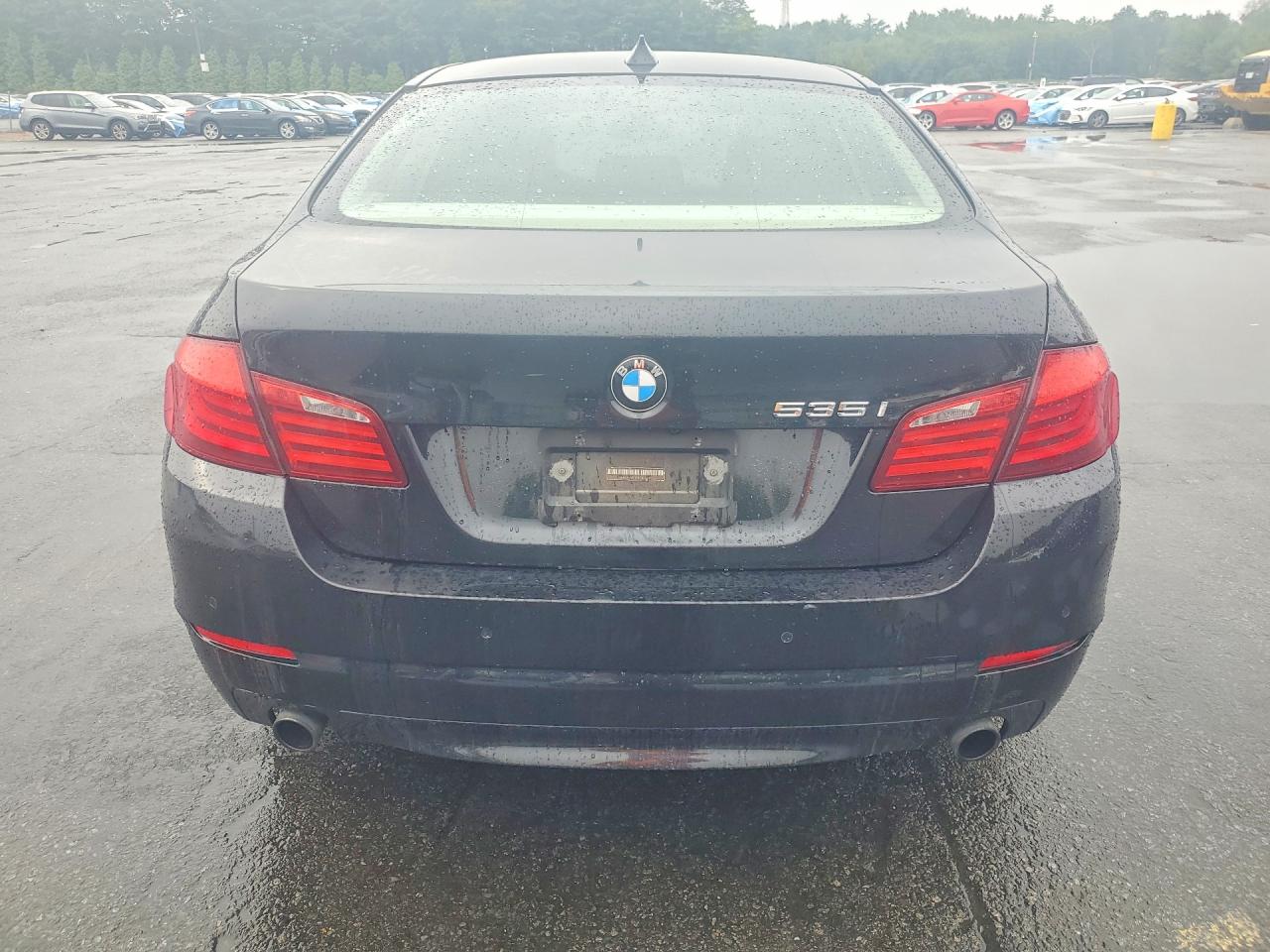 2011 Bmw 535 Xi Black vin: WBAFU7C51BC876850