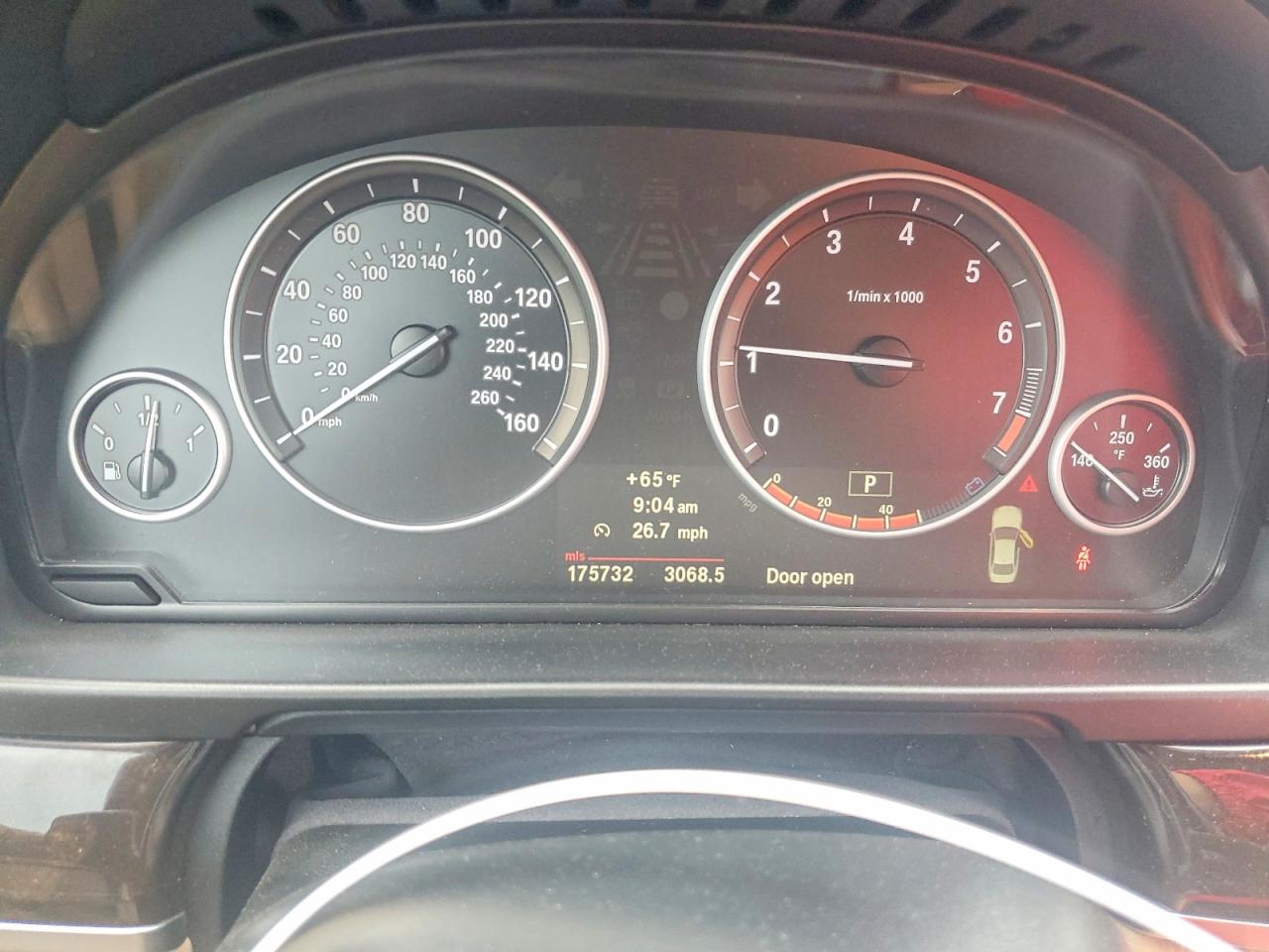 2011 Bmw 535 Xi Black vin: WBAFU7C51BC876850