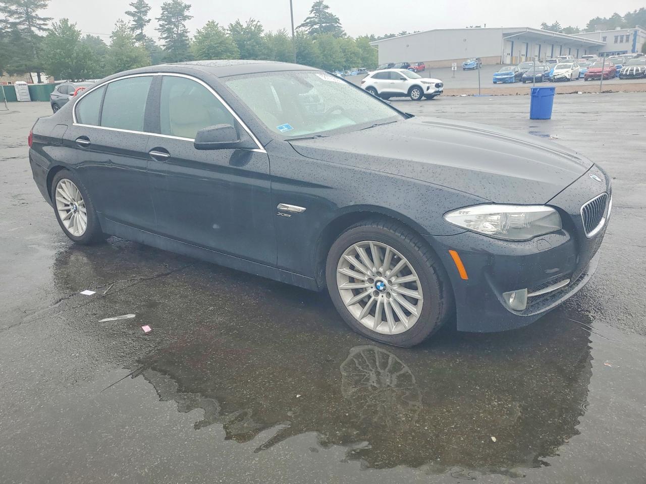 2011 Bmw 535 Xi Black vin: WBAFU7C51BC876850