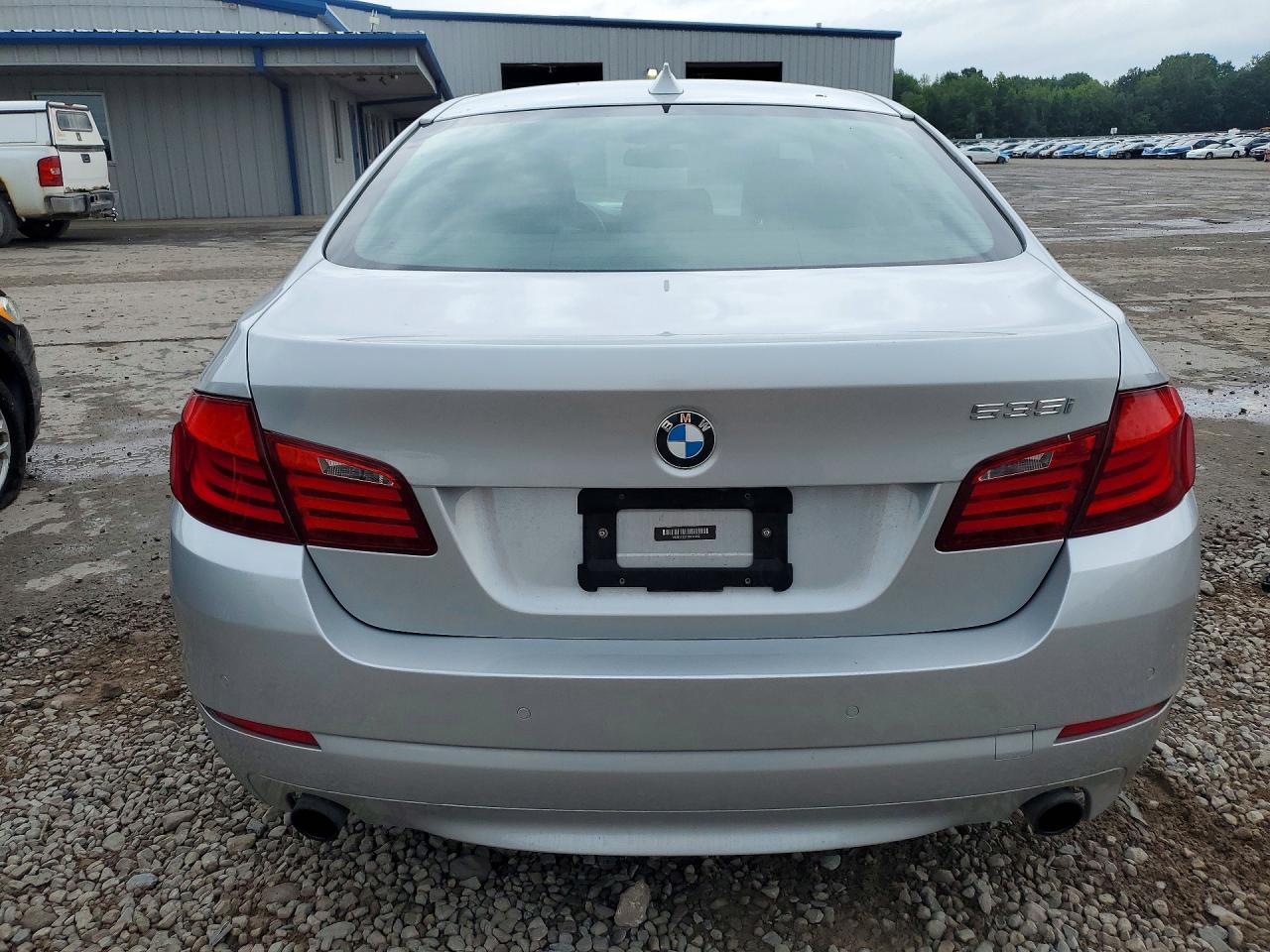2012 Bmw 535 Xi Silver vin: WBAFU7C51CDU61362