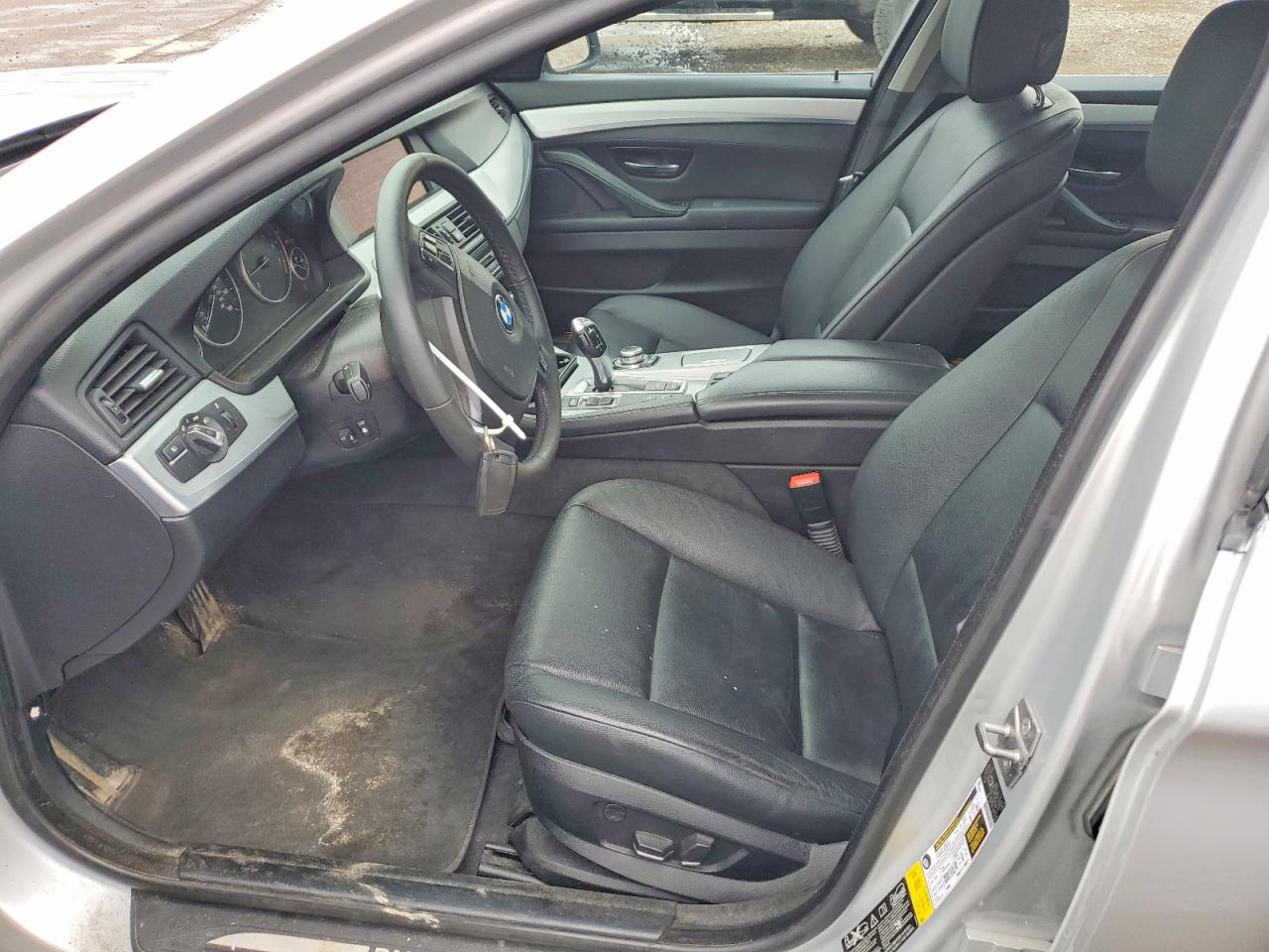 2012 Bmw 535 Xi Silver vin: WBAFU7C51CDU61362