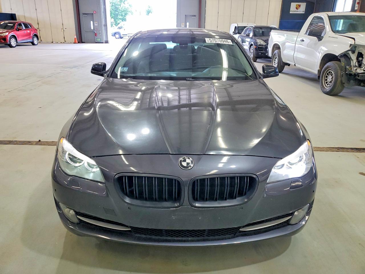 2012 Bmw 535 Xi Gray vin: WBAFU7C51CDU62107
