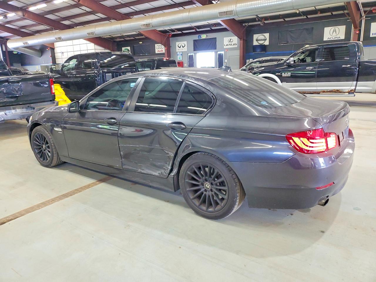 2012 Bmw 535 Xi Gray vin: WBAFU7C51CDU62107