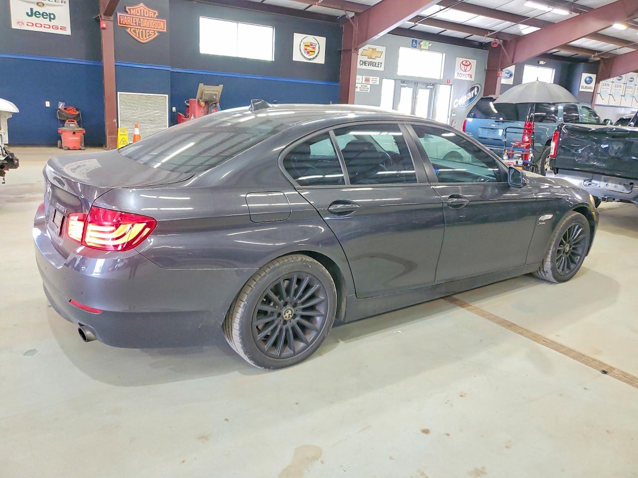 2012 Bmw 535 Xi Gray vin: WBAFU7C51CDU62107
