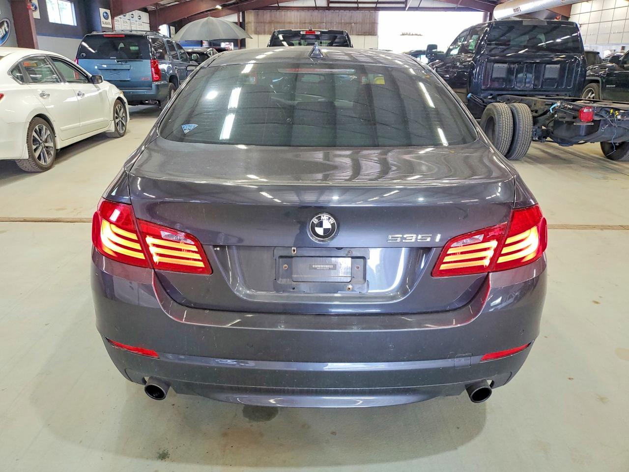 2012 Bmw 535 Xi Gray vin: WBAFU7C51CDU62107