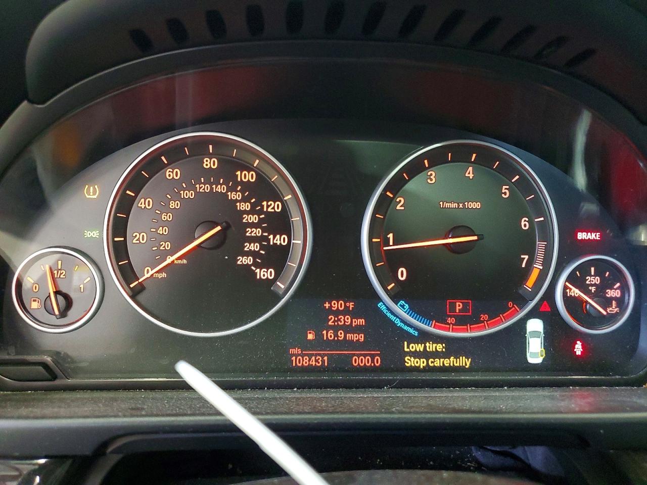 2012 Bmw 535 Xi Gray vin: WBAFU7C51CDU62107