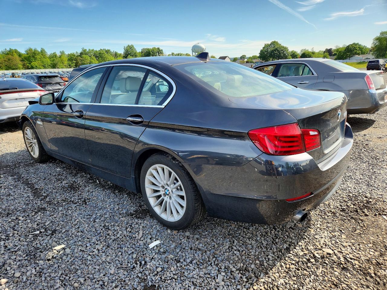 2012 Bmw 535 Xi Gray vin: WBAFU7C51CDU63435