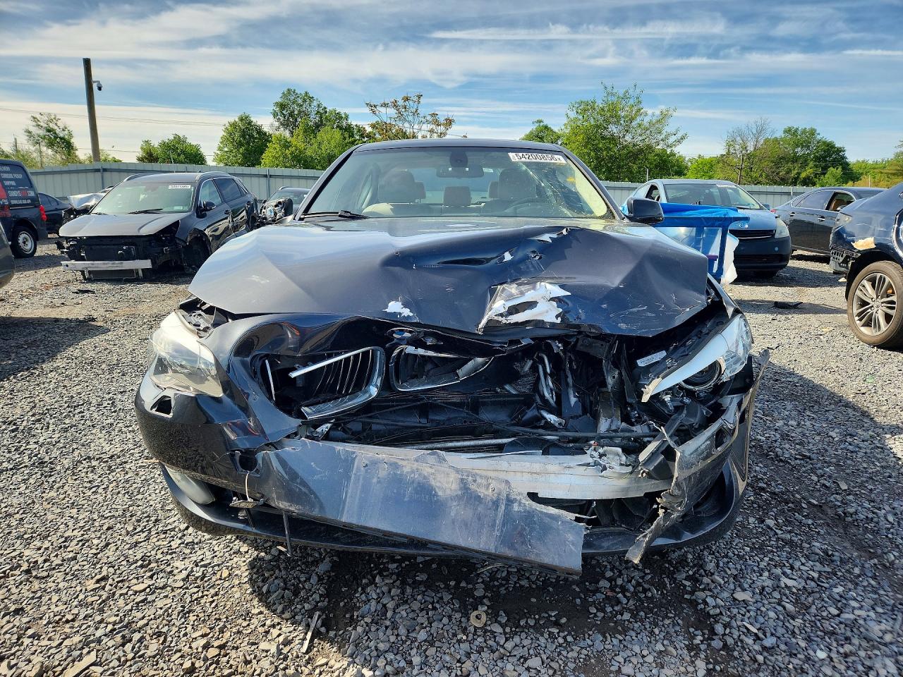 2012 Bmw 535 Xi Gray vin: WBAFU7C51CDU63435