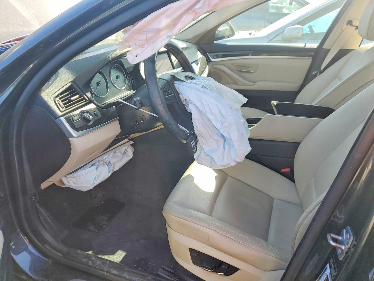 2012 Bmw 535 Xi Gray vin: WBAFU7C51CDU63435