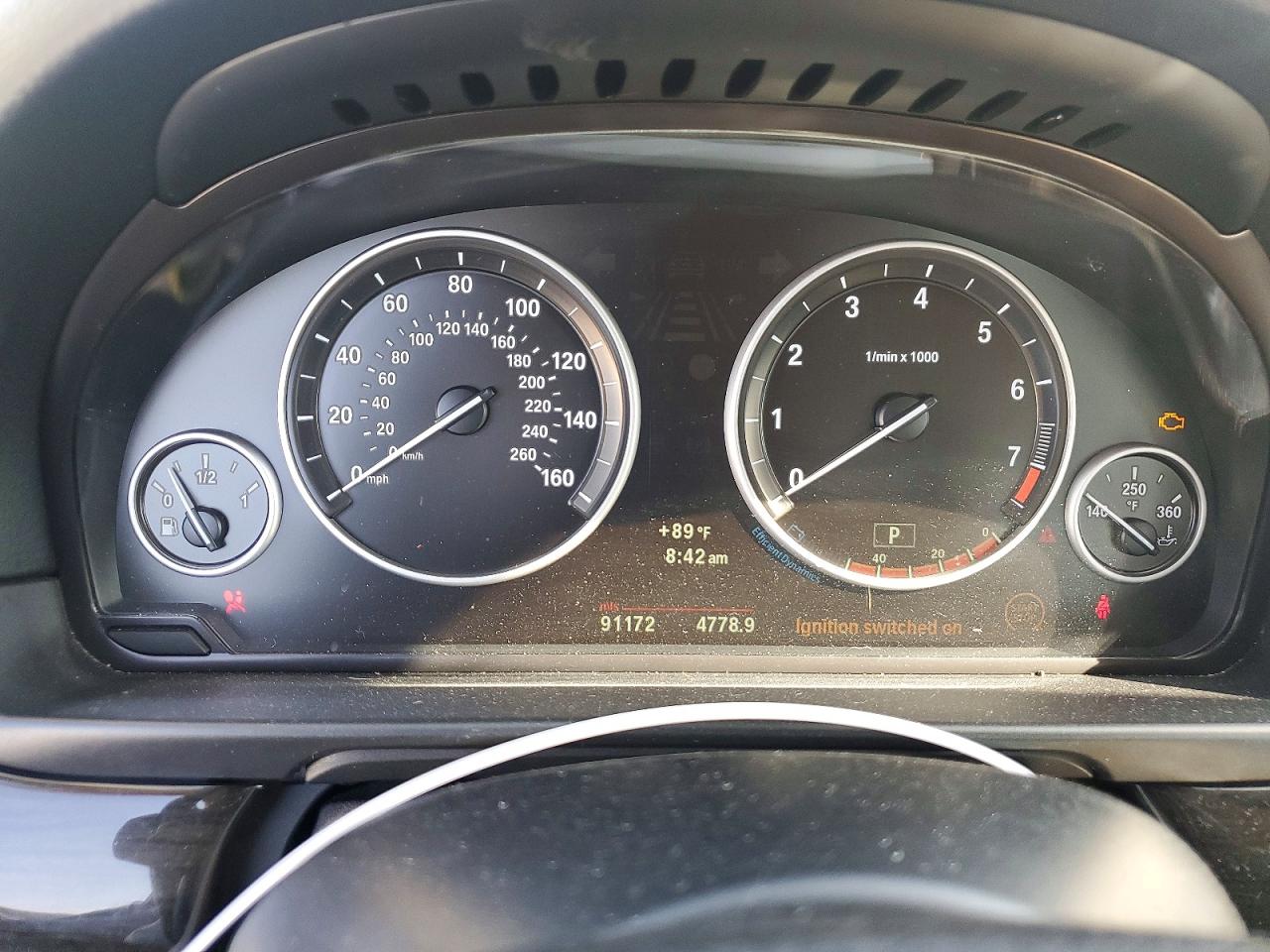 2012 Bmw 535 Xi Gray vin: WBAFU7C51CDU63435