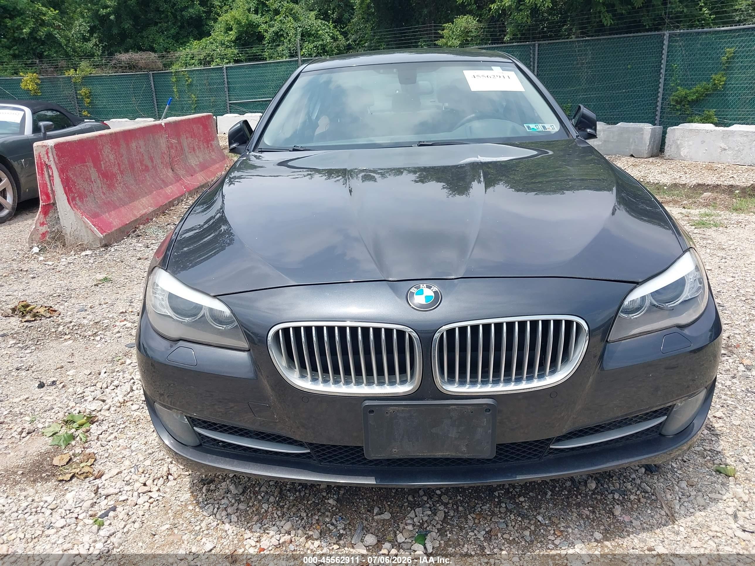 2013 Bmw 535i Xdrive Gray vin: WBAFU7C51DDU70628