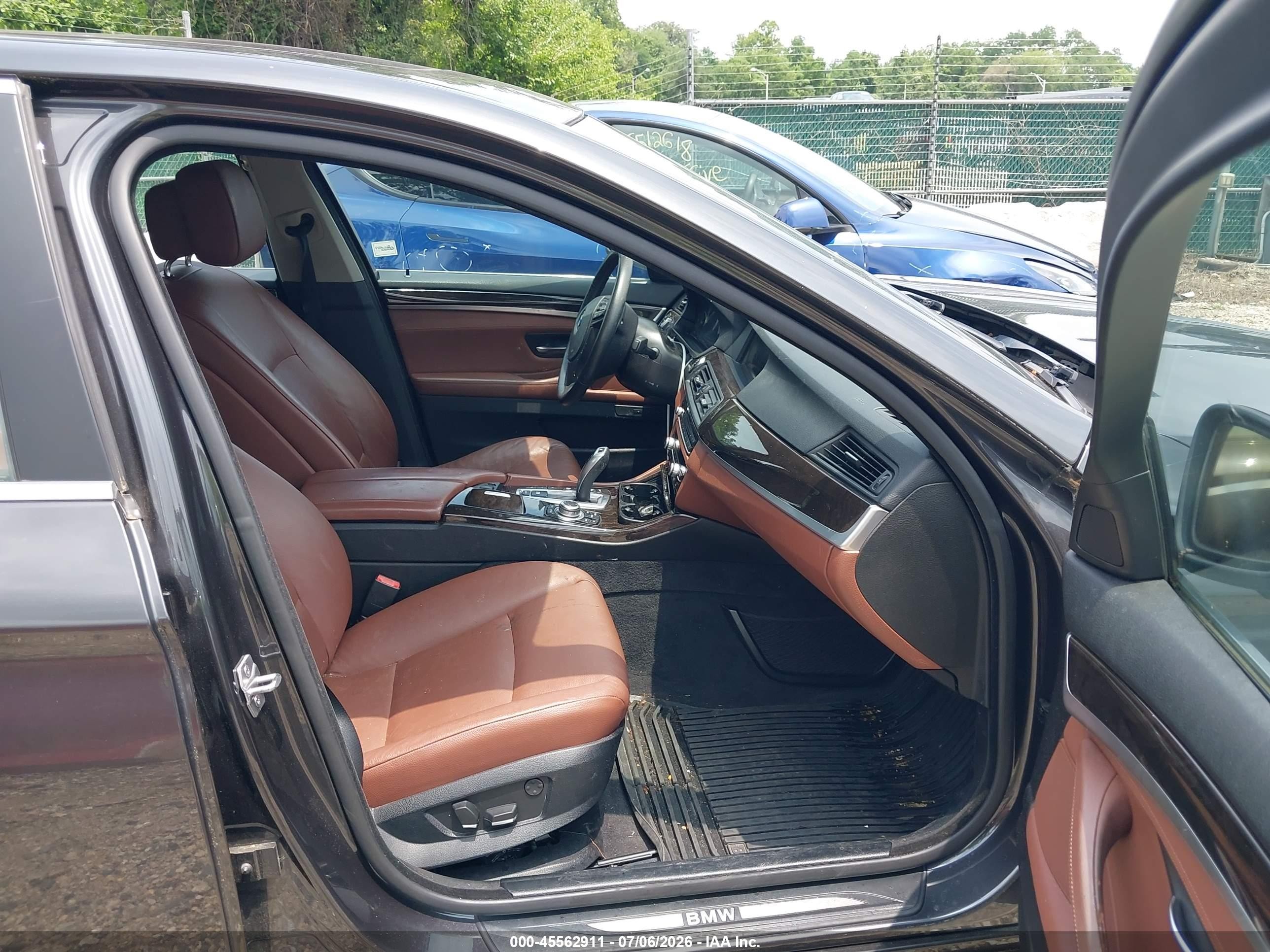 2013 Bmw 535i Xdrive Gray vin: WBAFU7C51DDU70628