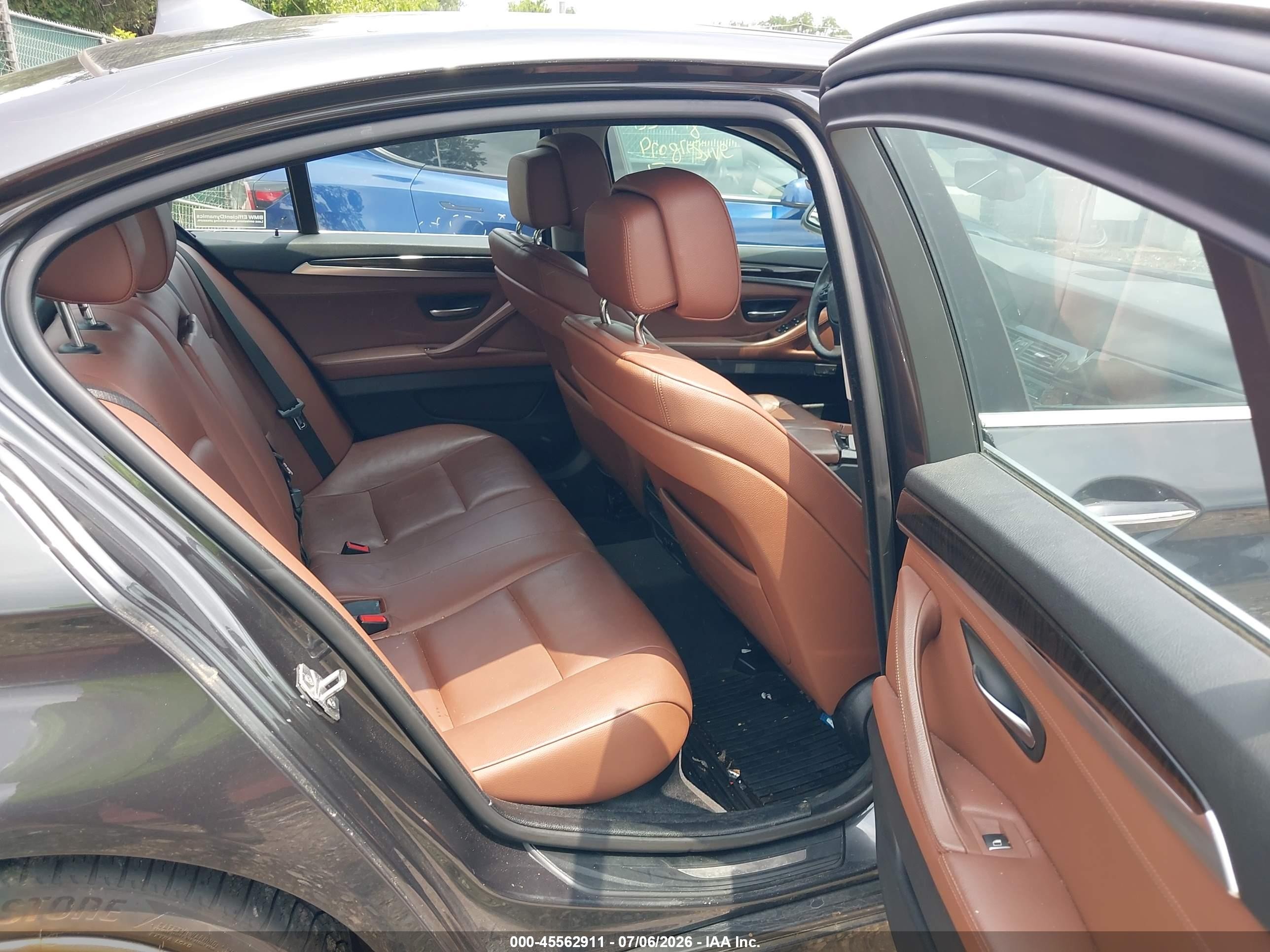 2013 Bmw 535i Xdrive Gray vin: WBAFU7C51DDU70628