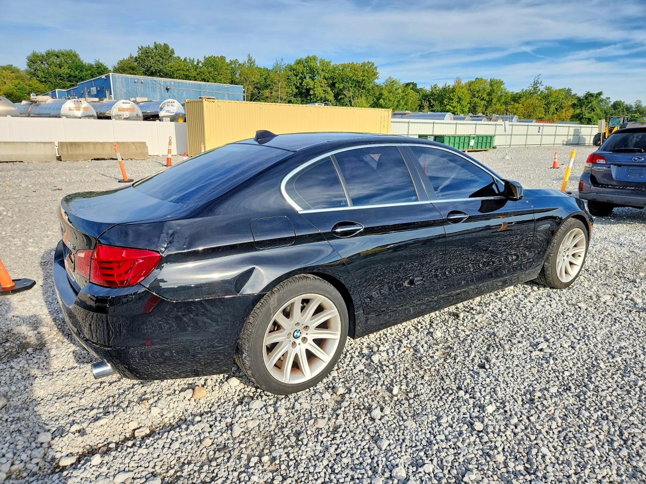 2013 Bmw 535 Xi Black vin: WBAFU7C51DDU71469