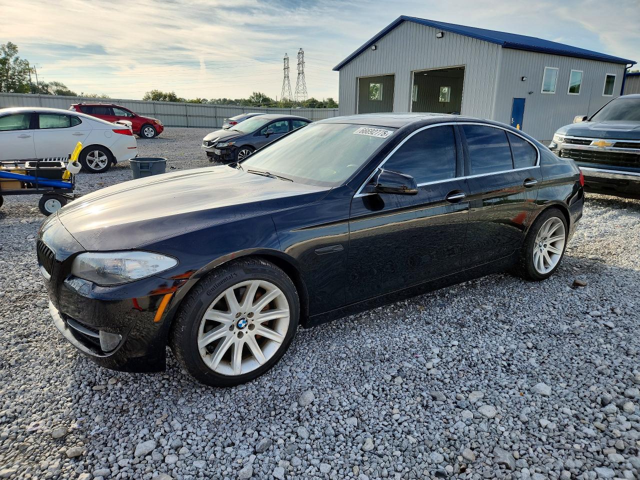 2013 Bmw 535 Xi Black vin: WBAFU7C51DDU71469
