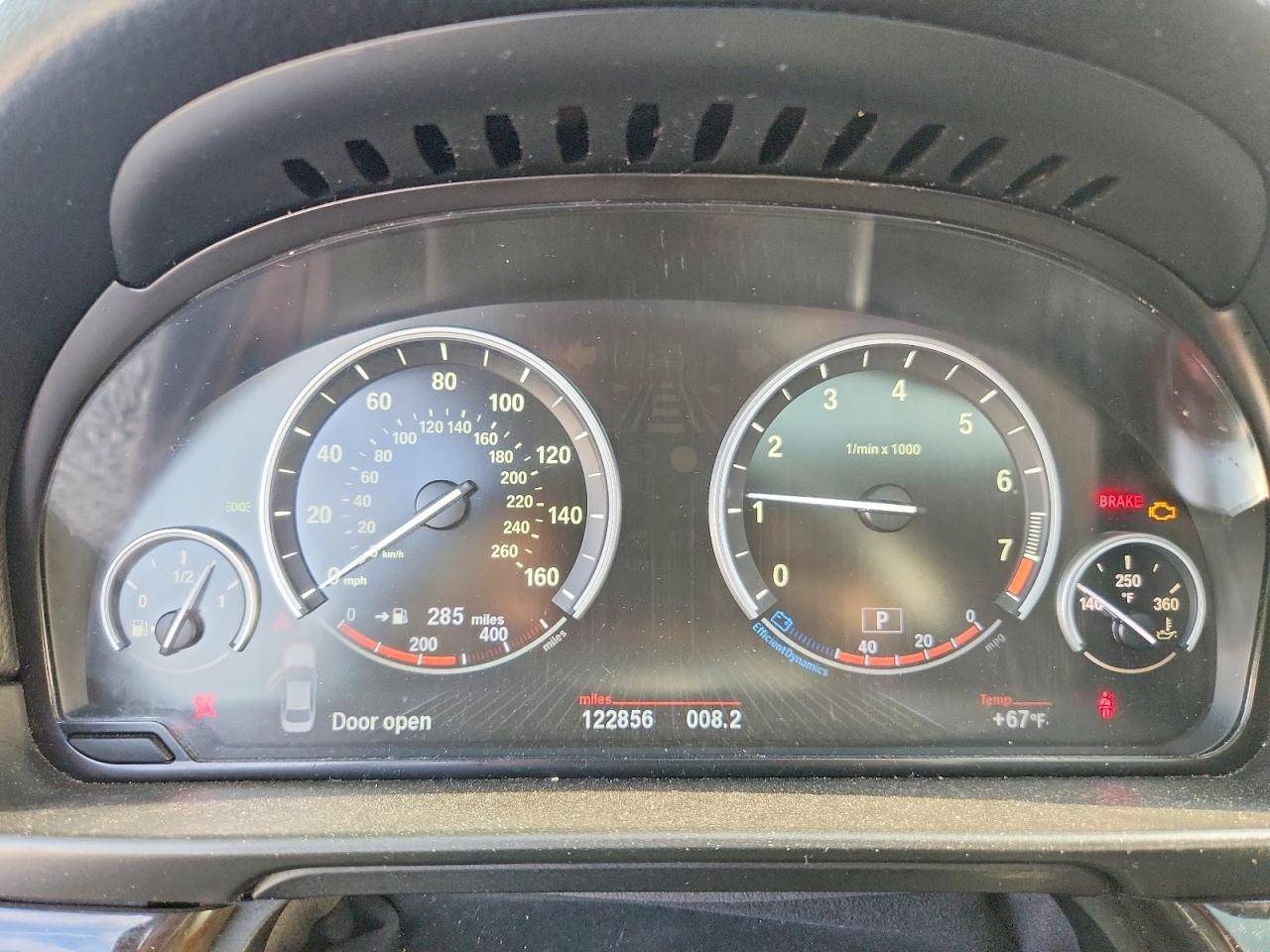 2013 Bmw 535 Xi Black vin: WBAFU7C51DDU71469