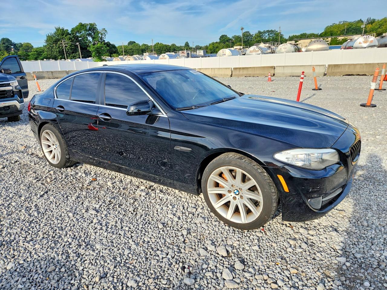 2013 Bmw 535 Xi Black vin: WBAFU7C51DDU71469