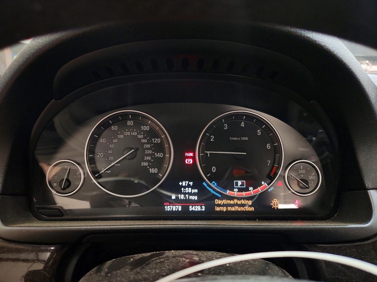 2013 Bmw 535 Xi Charcoal vin: WBAFU7C51DDU75294