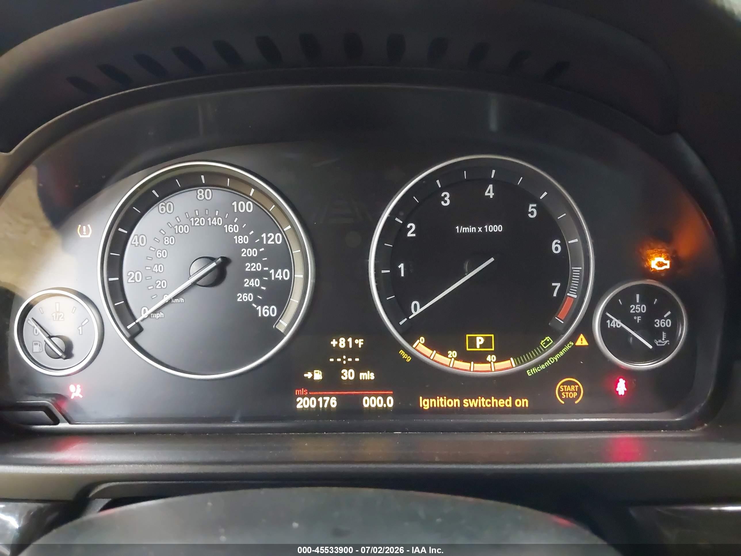 2011 Bmw 535i Xdrive Black vin: WBAFU7C52BC874251