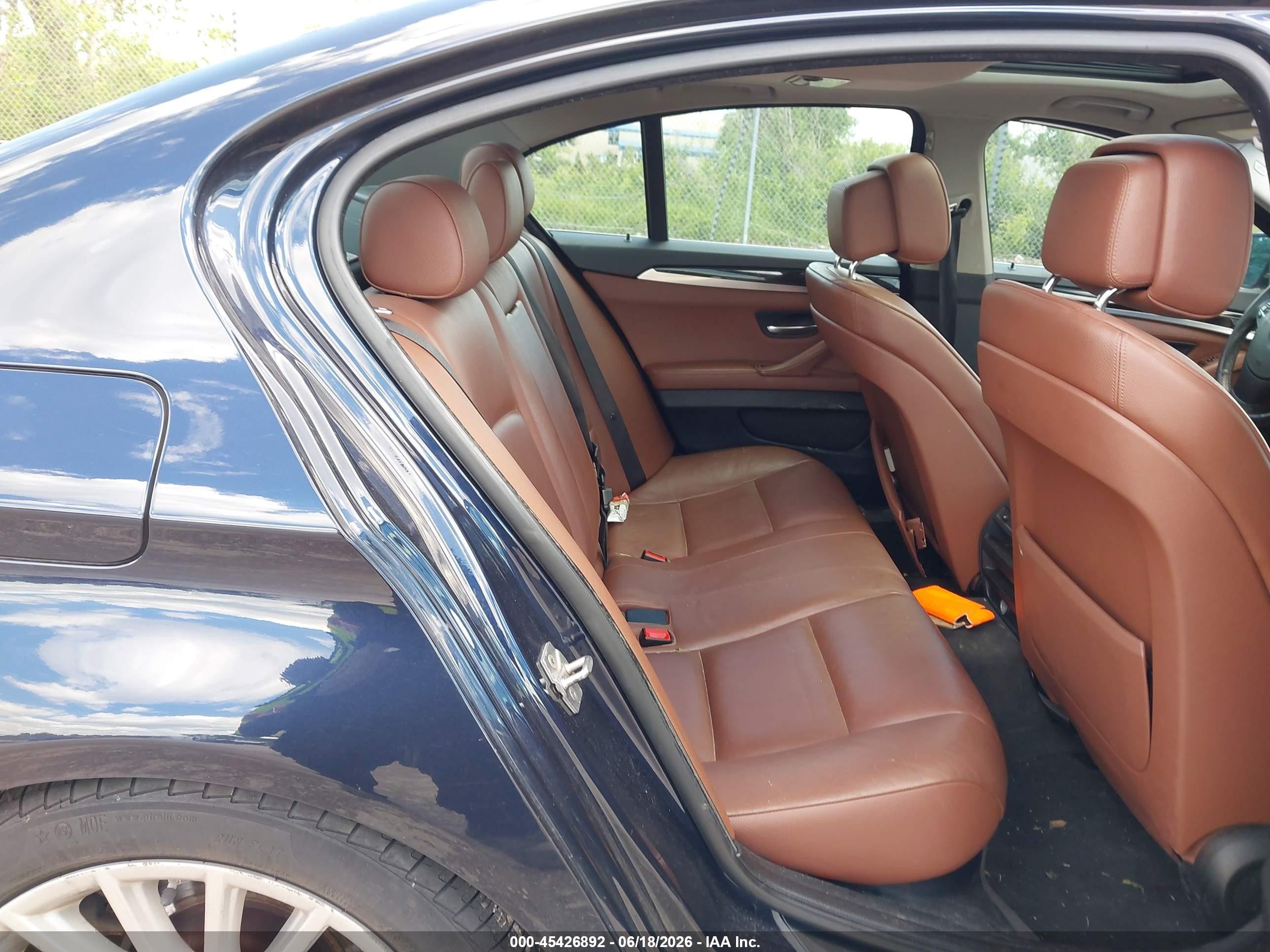 2012 Bmw 535i Xdrive Черный vin: WBAFU7C52CDU63671