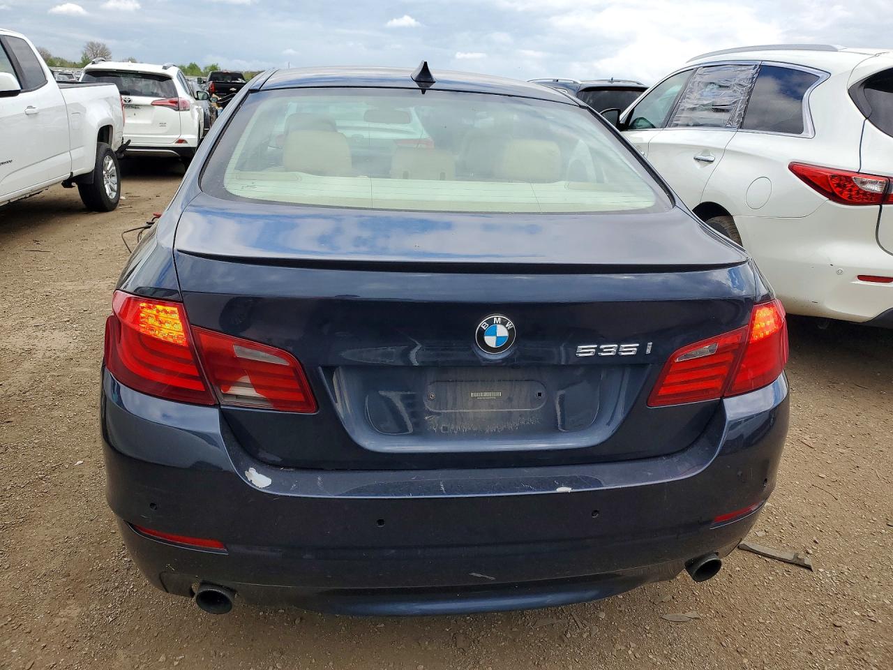 2012 Bmw 535 Xi Blue vin: WBAFU7C52CDU65243