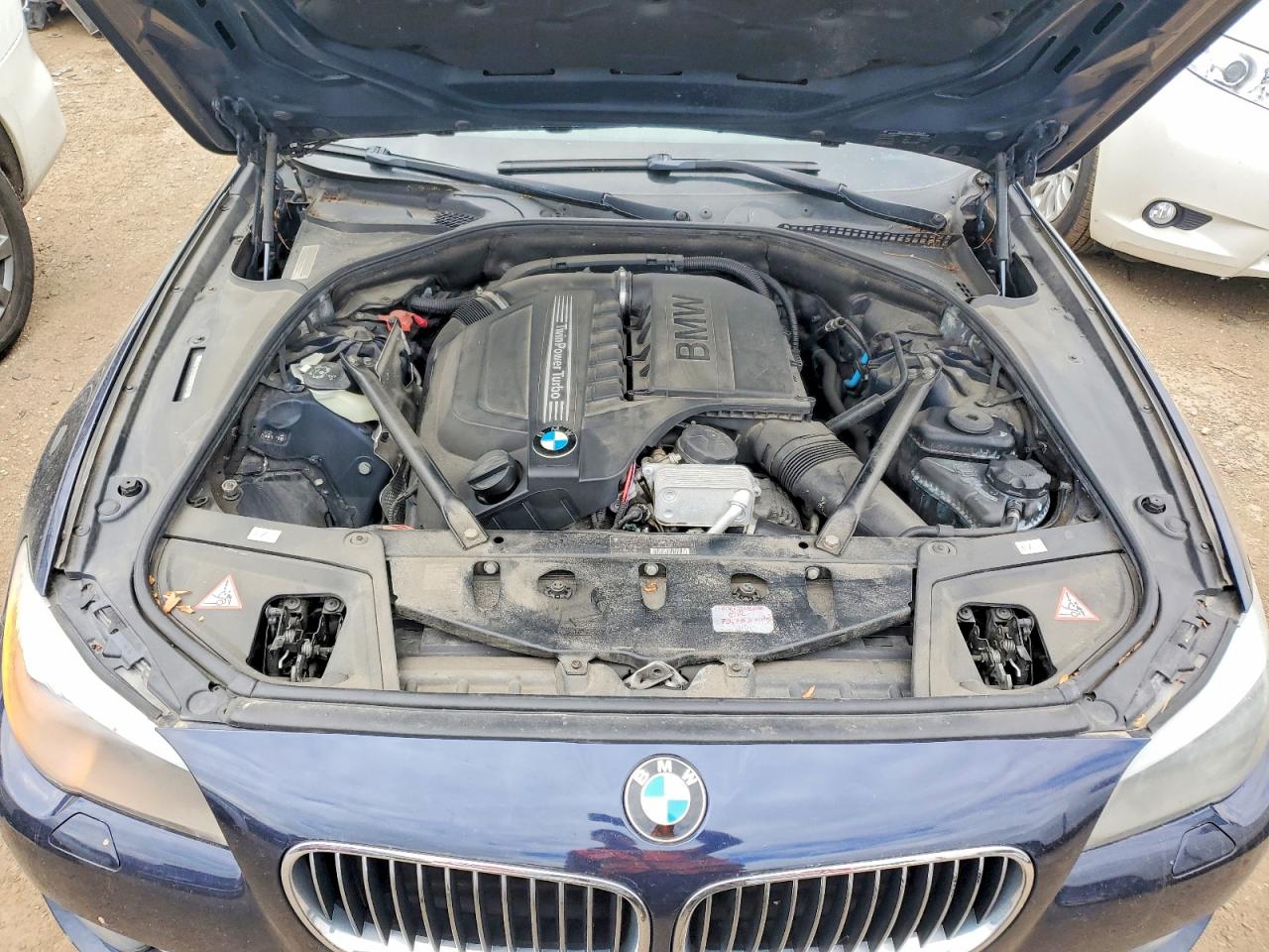 2012 Bmw 535 Xi Blue vin: WBAFU7C52CDU65243