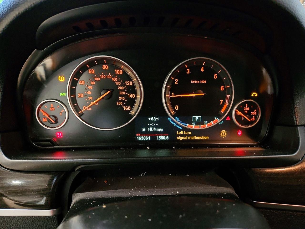 2012 Bmw 535 Xi White vin: WBAFU7C52CDU65680