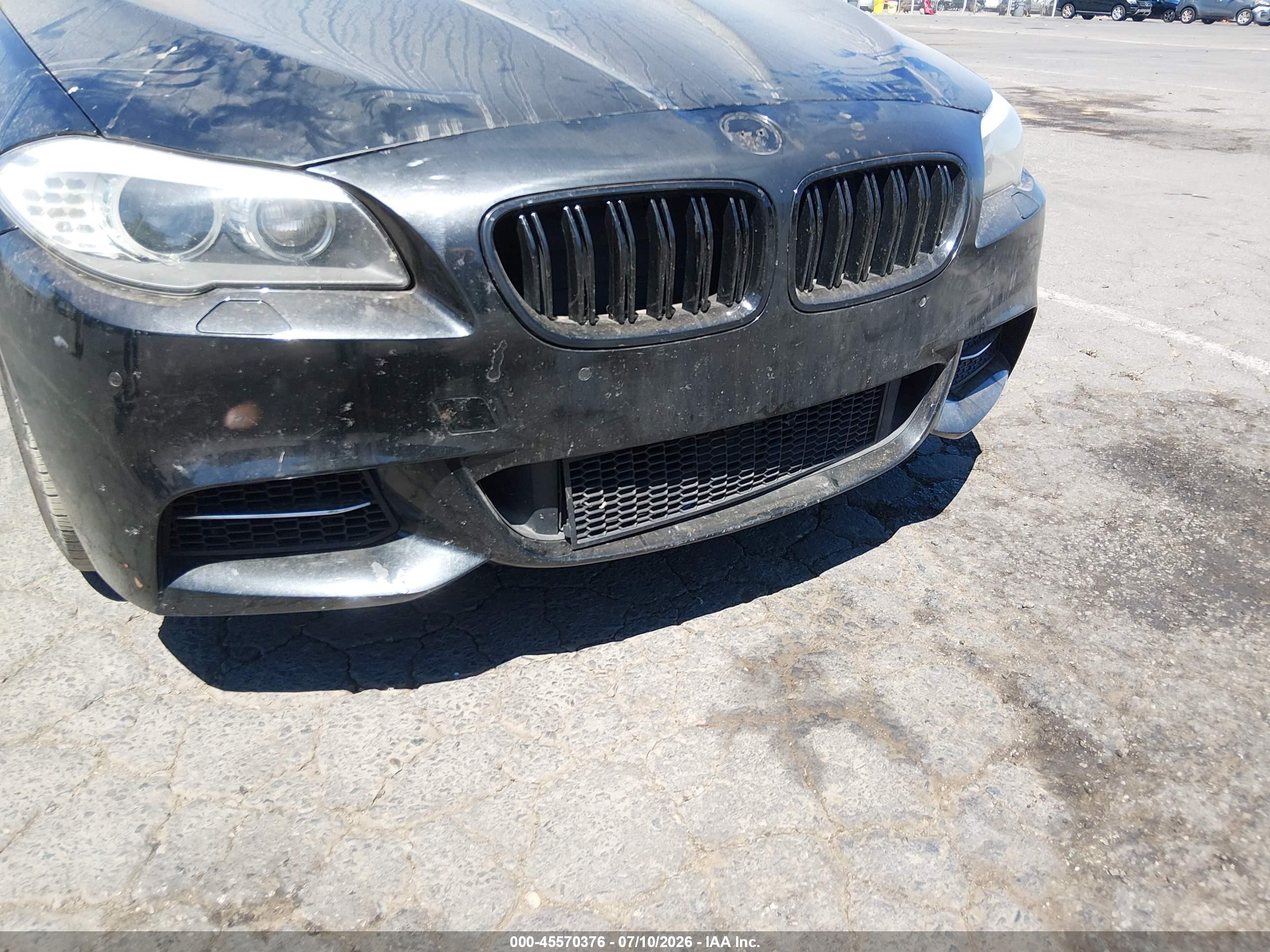 2013 Bmw 535i Xdrive Black vin: WBAFU7C52DDU67530