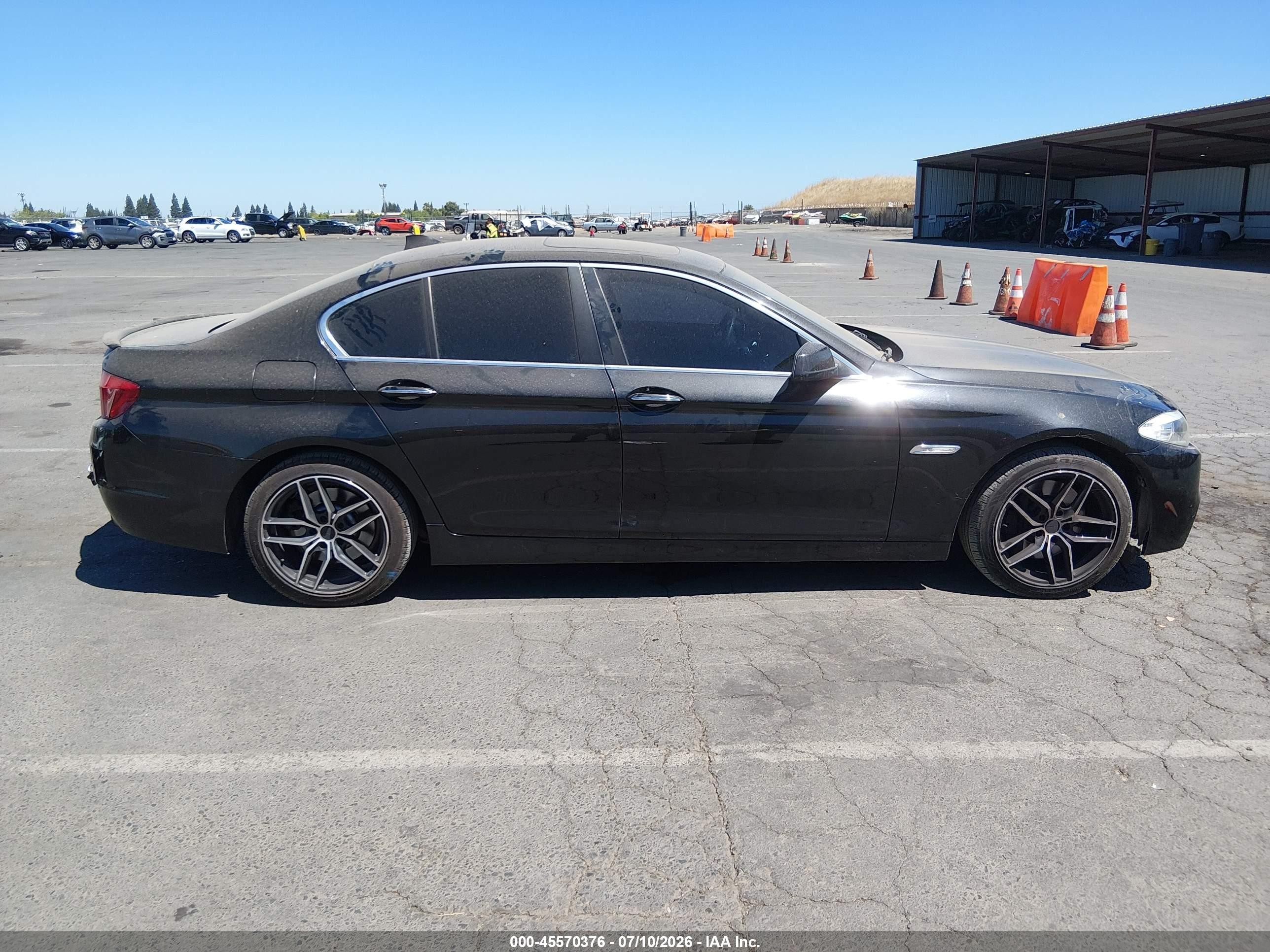 2013 Bmw 535i Xdrive Black vin: WBAFU7C52DDU67530