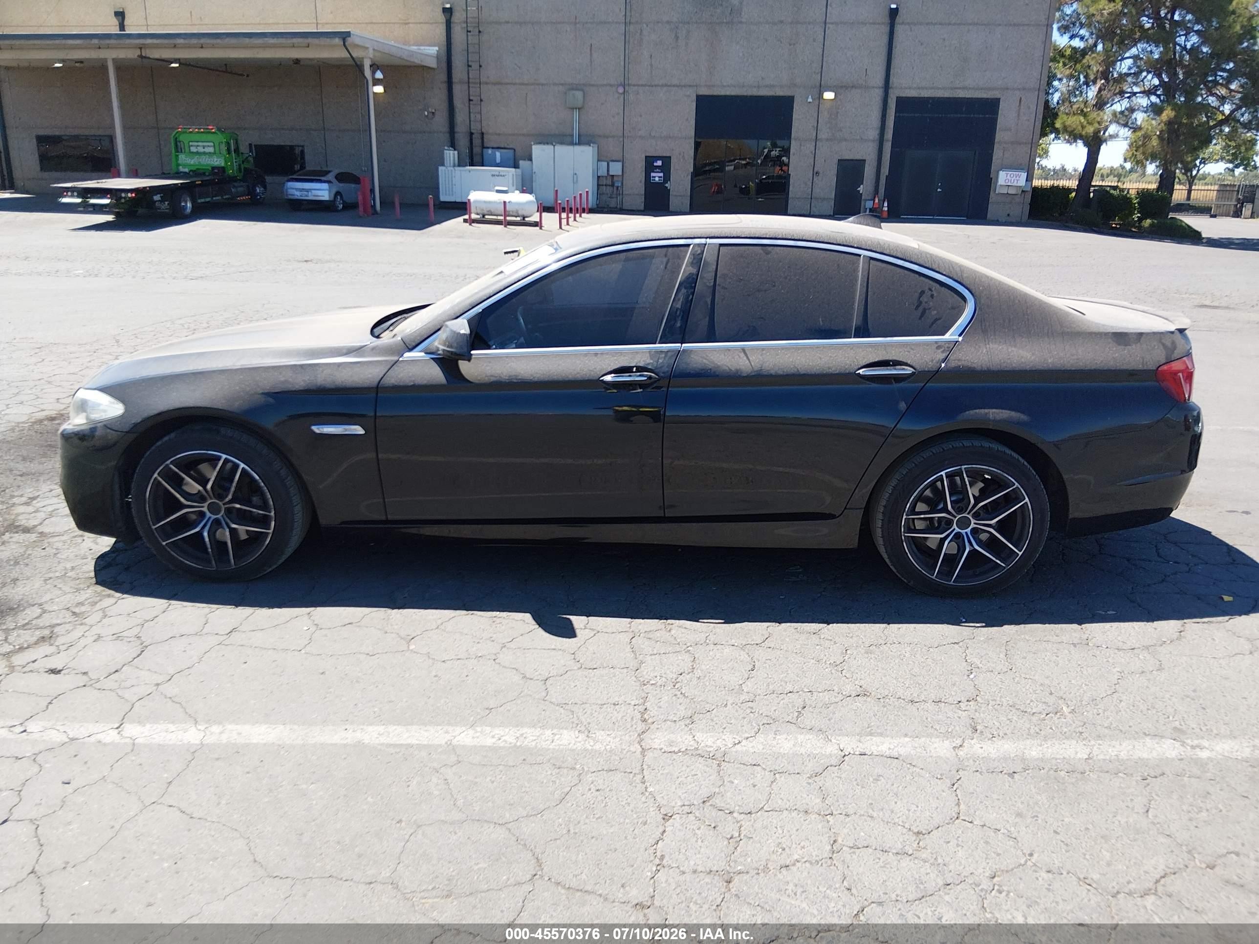 2013 Bmw 535i Xdrive Black vin: WBAFU7C52DDU67530