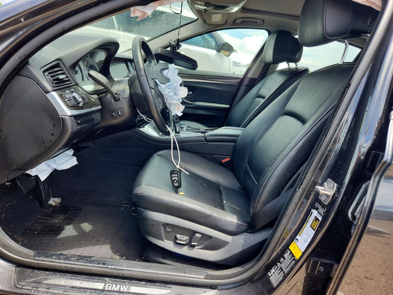 2013 Bmw 535 Xi Black vin: WBAFU7C52DDU67589