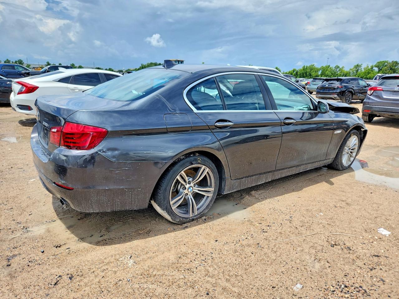 2013 Bmw 535 Xi Black vin: WBAFU7C52DDU67589