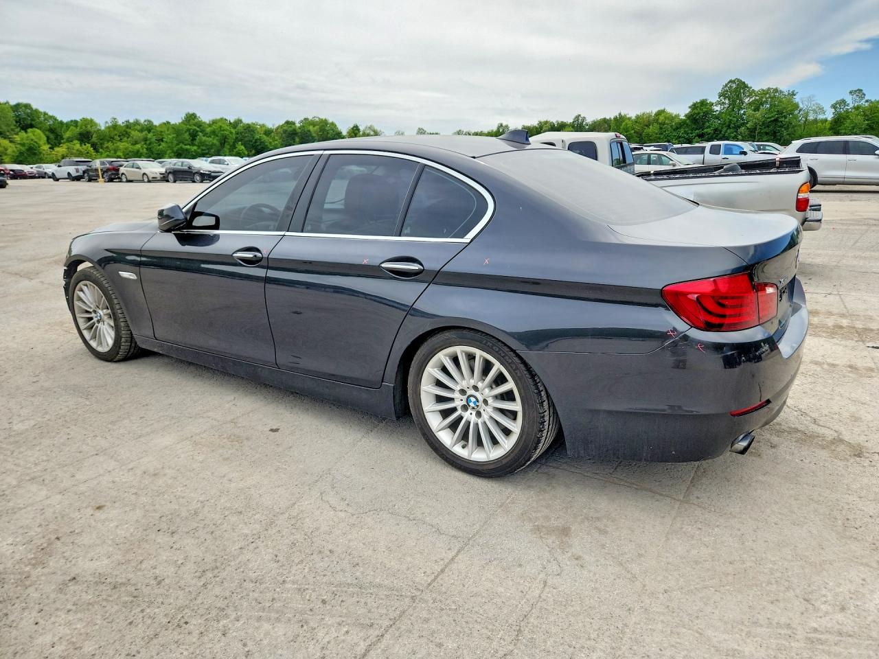 2013 Bmw 535 Xi Gray vin: WBAFU7C52DDU68516