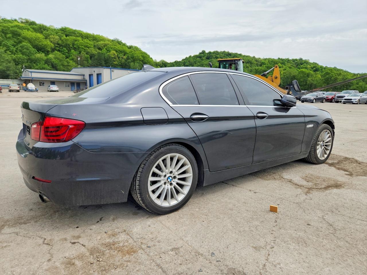 2013 Bmw 535 Xi Gray vin: WBAFU7C52DDU68516
