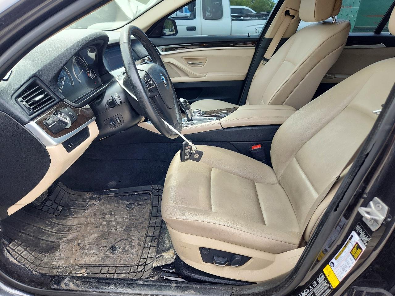 2013 Bmw 535 Xi Gray vin: WBAFU7C52DDU68516