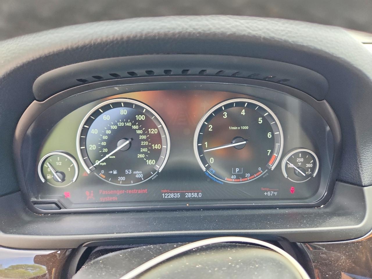 2013 Bmw 535 Xi Gray vin: WBAFU7C52DDU68516