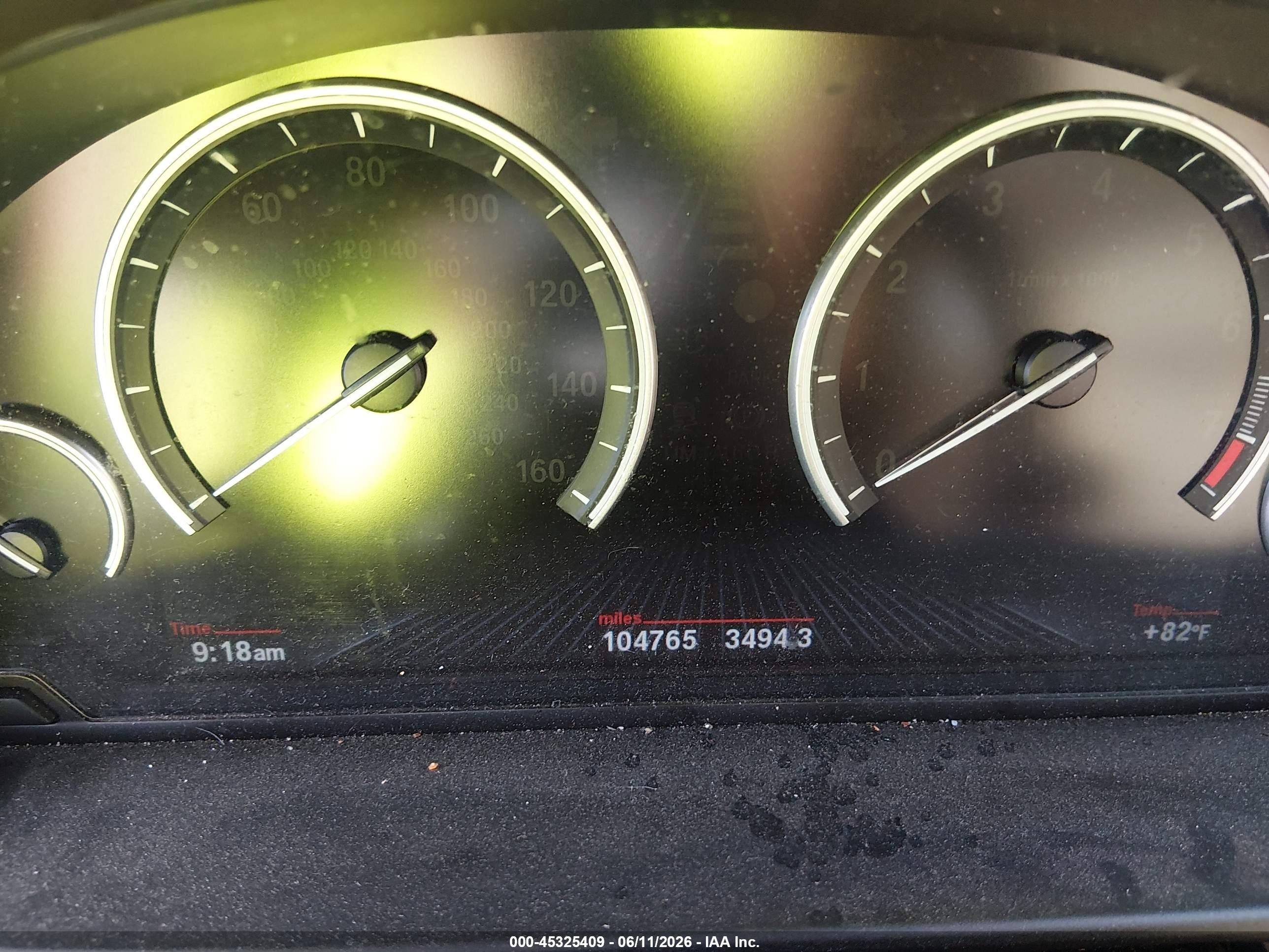 2013 Bmw 535i Xdrive Black vin: WBAFU7C52DDU69181