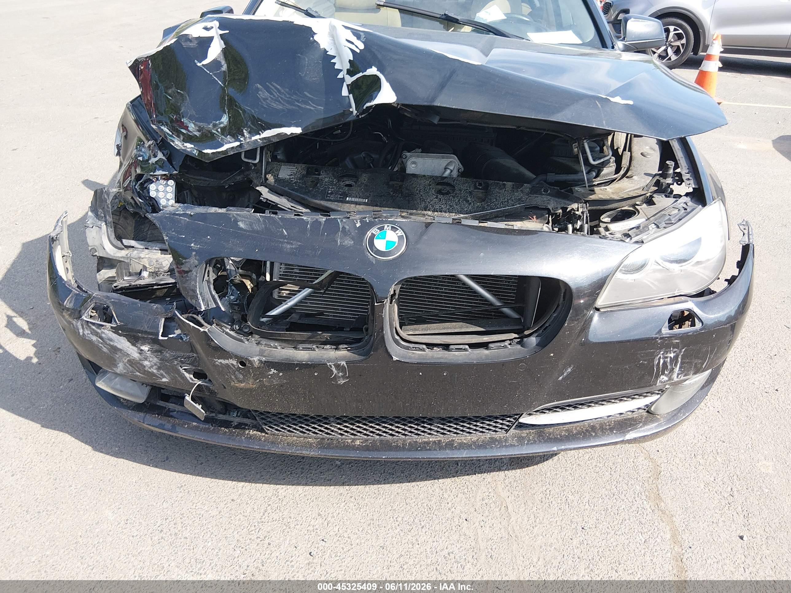 2013 Bmw 535i Xdrive Black vin: WBAFU7C52DDU69181
