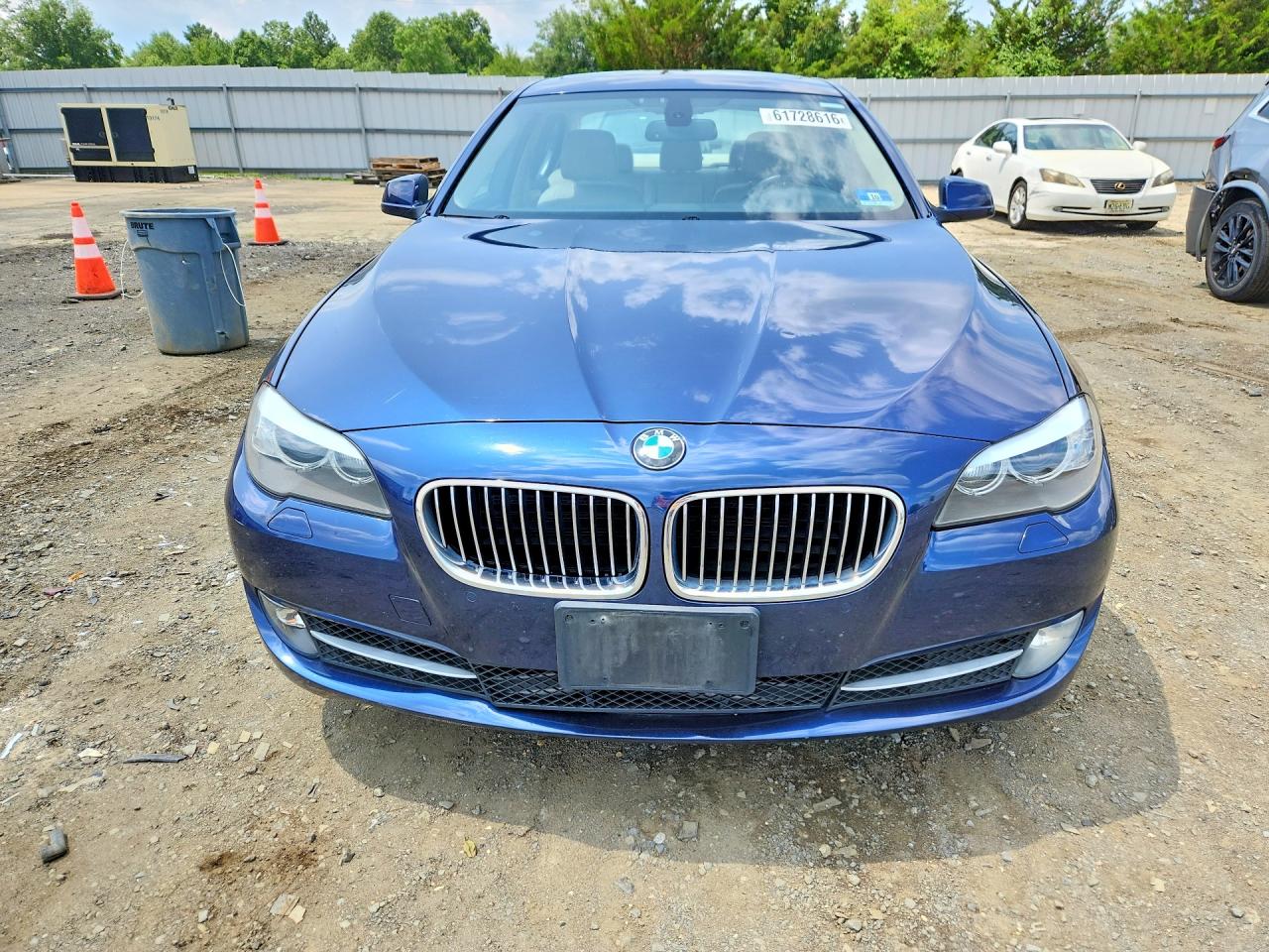2011 Bmw 535 Xi Blue vin: WBAFU7C53BC777317