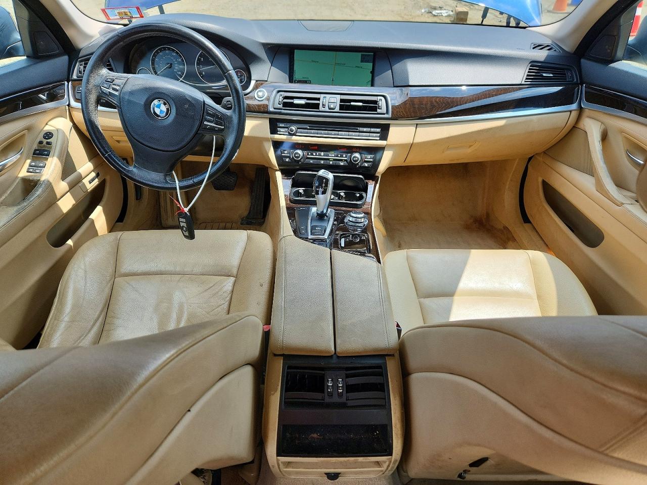 2011 Bmw 535 Xi Blue vin: WBAFU7C53BC777317