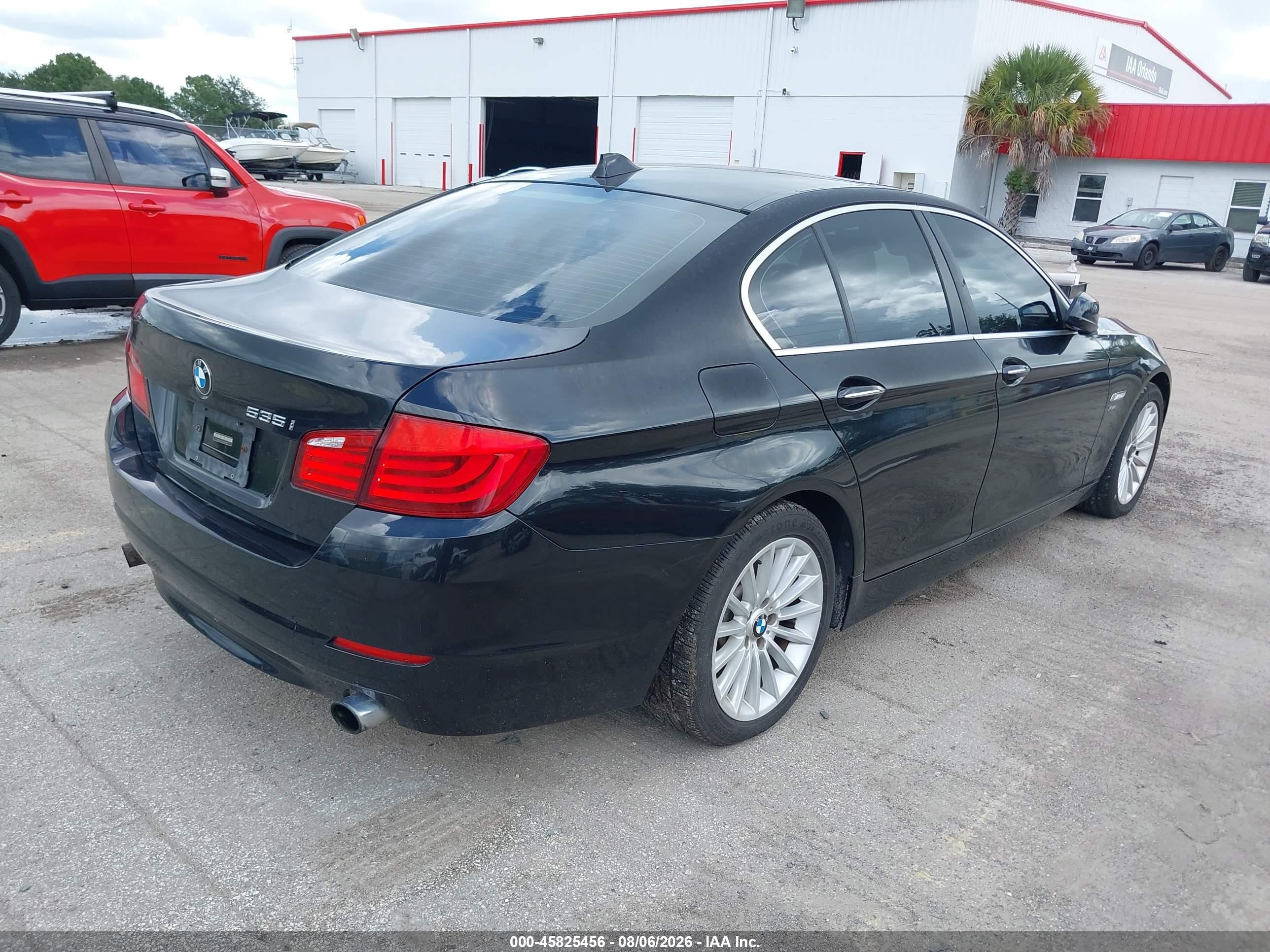 2011 Bmw 535i Xdrive Black vin: WBAFU7C53BC780587