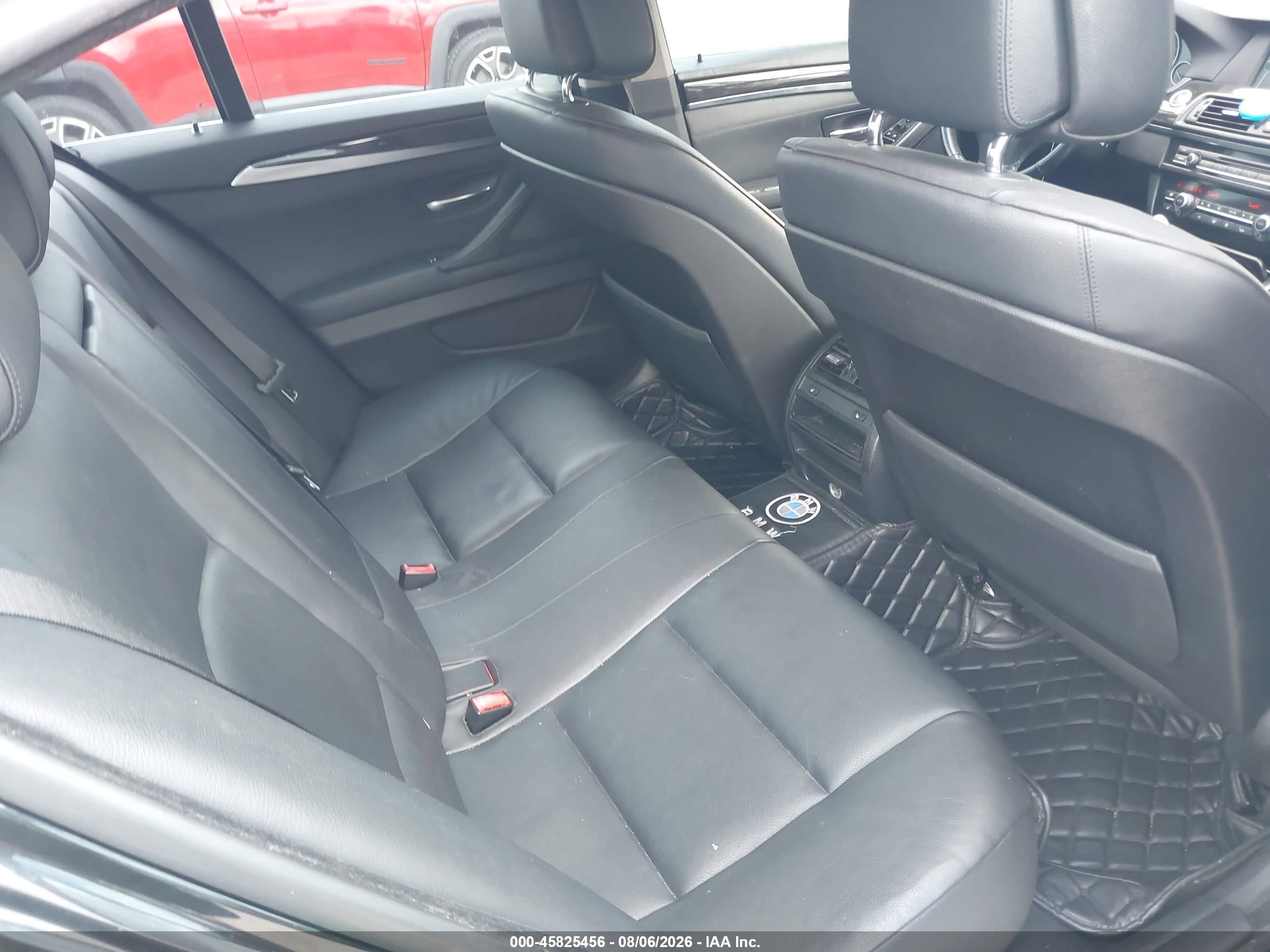 2011 Bmw 535i Xdrive Black vin: WBAFU7C53BC780587