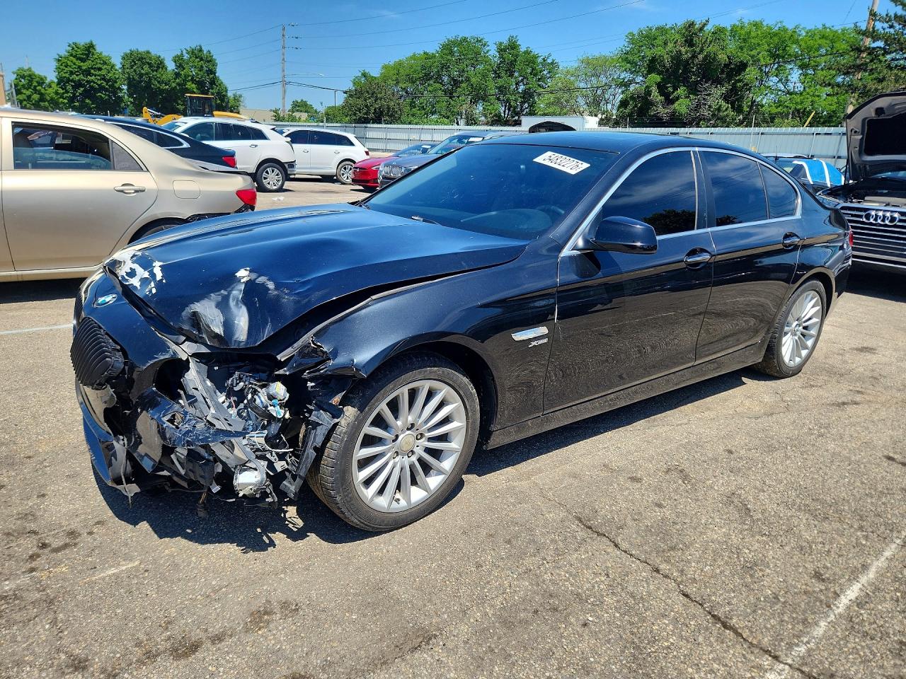 2011 Bmw 535i Black vin: WBAFU7C53BC871519