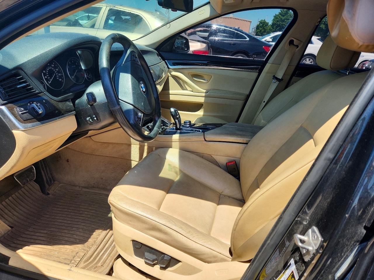 2011 Bmw 535i Black vin: WBAFU7C53BC871519