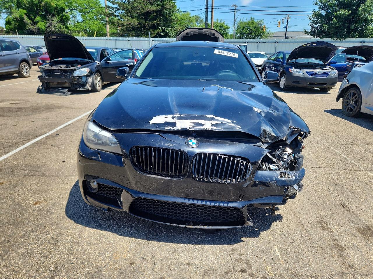 2011 Bmw 535i Black vin: WBAFU7C53BC871519